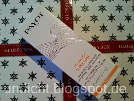 GLOSSYBOX Dezember 2014 - Winter Moments EDITION
