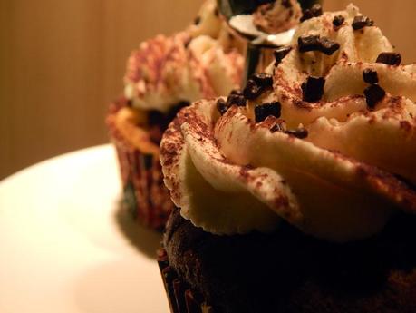 Marmor Cupcakes mit Vanillesahne Topping {Recipe}