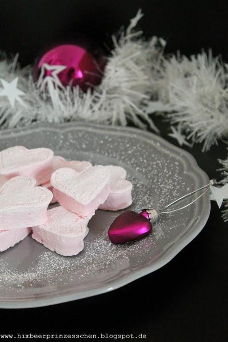 Noch ne süße Kleinigkeit: Marshmallow-Herzen