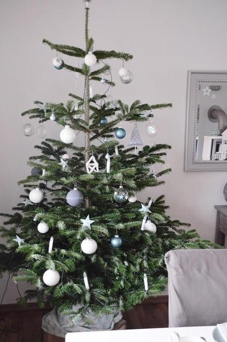 Frohe Weihnachten - merry Christmas - Tannenbaum- Tischdeko und DIY Stern