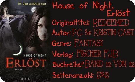 {Rezension} House of Night, Erlöst