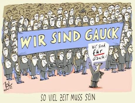 Bundespräsident Gauck ist eine Beleidigung für alle aufrichtigen Menschen