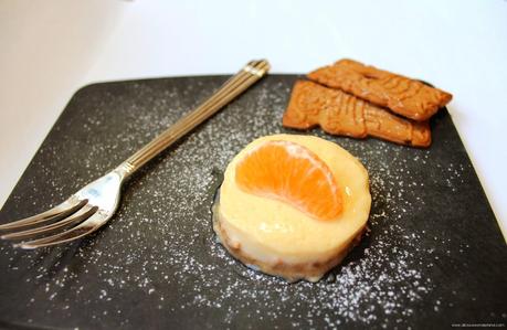 Spekulatius Cheesecake Törtchen mit Mandarinen