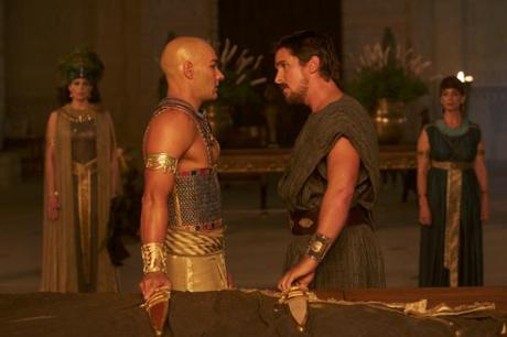 Aus Freunden werden Feinde. Joel Edgerton (links) als Ramses und Christian Bale (rechts) als Moses in Ridley Scotts 