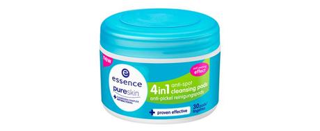 essence Sortimentswechsel Frühling Sommer 2015 – Neuheiten essence pure skin anti-spot 4in1 cleansing pads