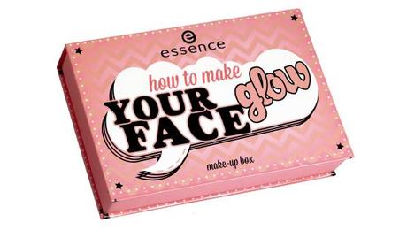 essence Sortimentswechsel Frühling Sommer 2015 – Neuheiten essence how to make your face glow make-up box