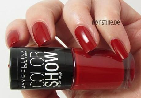 Red (MAYBELLINE, Color Show Nail Lacquer)
