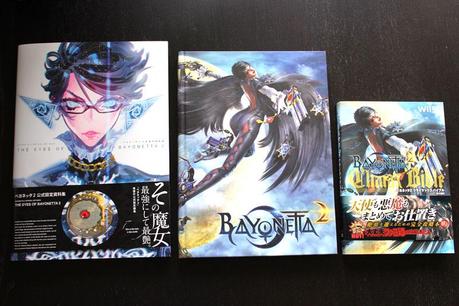 Bayonetta Artbook, Bayonetta Prima Guide und Bayonetta Climax Bible im Vergleich
