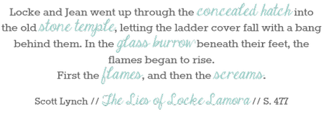 |Rezension| The Lies of Locke Lamora von Scott Lynch