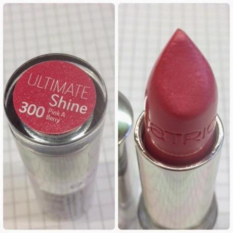[REVIEW] Catrice - 300 pink a berry (Ultimate Shine Lip Colour)