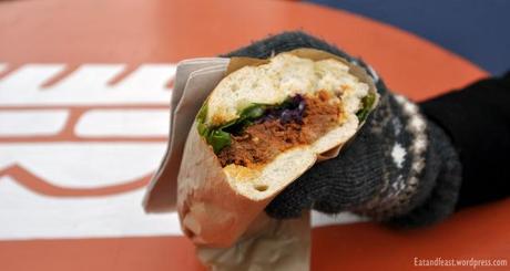 Pulled Beef Sandwich beim Street Food Festival in Köln
