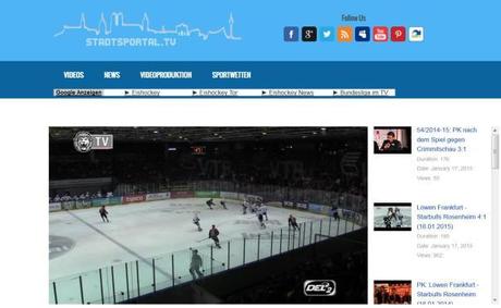 Eishockey 2. Liga - DEL2 auf Stadtsportal.TV