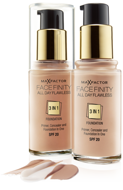 A butterfly: Review Max Factor Face Finity All Day Flawless 3 in 1 Foundation (Without a spot!)