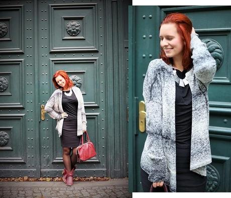 Bench_Bench Strickjacke_black and white_Outfit_schwarz weiß Outfit_Outfitpost_Annanikabu_Collage_2