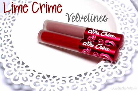 |Lime Crime| Velvetines Cashmere & Red Velvet