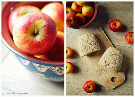 Zur Brotzeit: Apfelbrot mit Weizenschrot