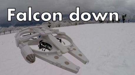 Fliegen wie Han Solo mit der Millennium Falcon Drohne