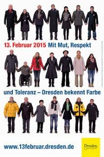 Menschenkette am 13. Februar 2015
