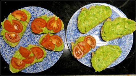 Avokado/Tomaten Brot 017