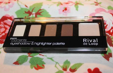 Swatches + First Impression: Rival de Loop Pure Moments Limited Edition Eyeshadow and Highlighter Palette 01 pure chocolate