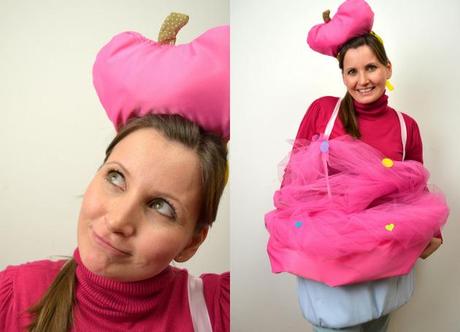 mein cupcake-kostüm auf brigitte.de & vielleicht eine last-minute-kostüm-idee für euch?