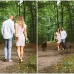 Brautpaarbilder mit vier Hunden in Ludwigslust
