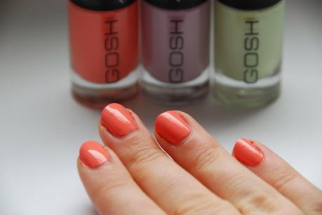 {Review} Gosh Cosmetics Spring and Summer 2015