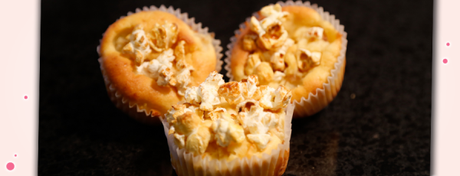 Birnen Popcorn Muffins