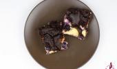 Cheesecake-Brownies zuckerfrei und glutenfrei