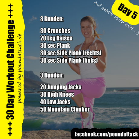 30 Day Workout Challenge – Day 5