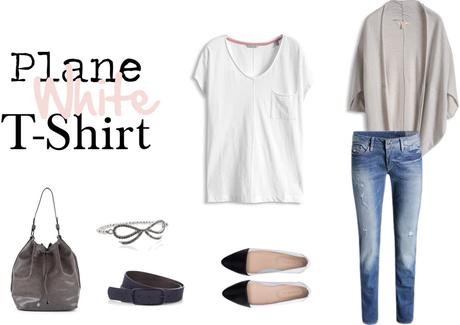 Fashion Trend | How to: Style Tips … Plane White T-Shirt vs. White Shirt Blouse
