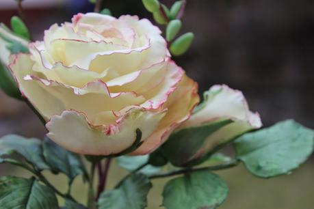 Zarte Rosen aus Blütenpaste, sugar roses, gumpaste flowers