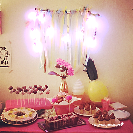 hawaii party with sweets & diy's