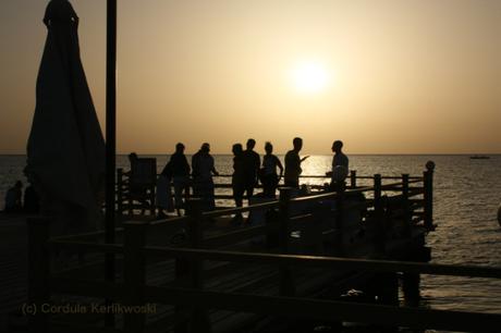 Sonnenaufgangsstimmung am Roten Meer/ Makadi Bay/Ägypten, Foto (c) ReiseLeise