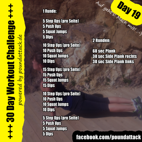 30 Day Workout Challenge – Day 19