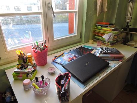Diy} whiteboard schreibtisch organisation