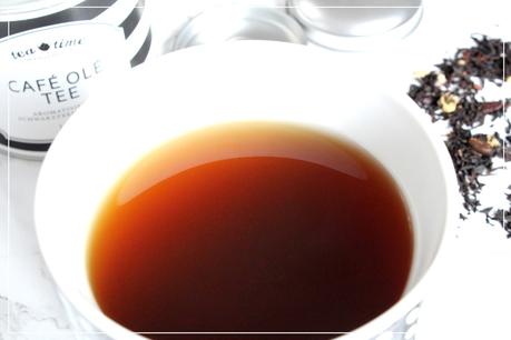 Café Olé Tee ~ Schwarztee und Milchkaffee in einem ♥