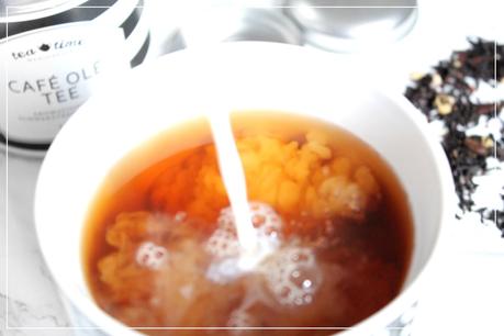 Café Olé Tee ~ Schwarztee und Milchkaffee in einem ♥