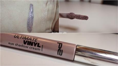 p2 Ultimate Vinyl Eye Shadow Cream '050 glossy taupe' AMU + Review ♥