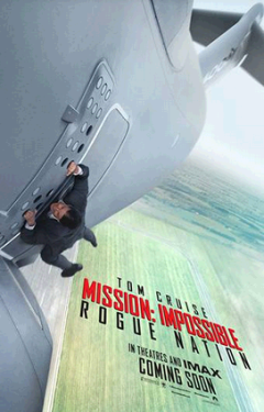 Mission Impossible 5 - Kinoplakat
