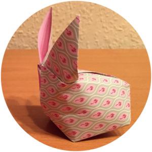 Das ist ja zum Pusten – oder – Origami-Hasen, mal anders