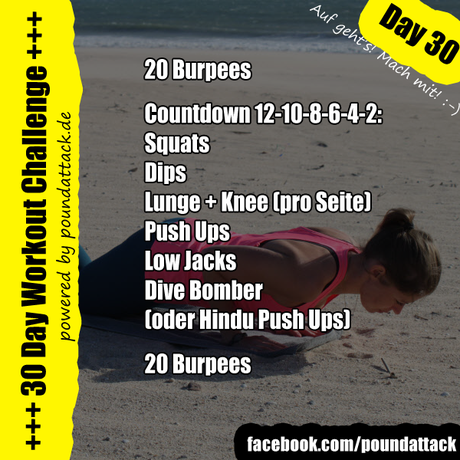30 Day Workout Challenge – Day 30