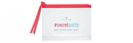 Neue essence TE „#secret party“ Mai 2015 - cosmetic bag