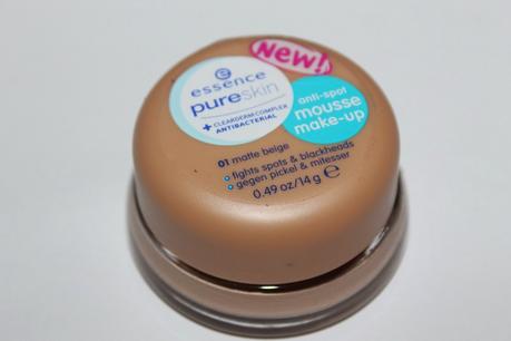 Review: Essence pure skin anti-spot mousse make-up