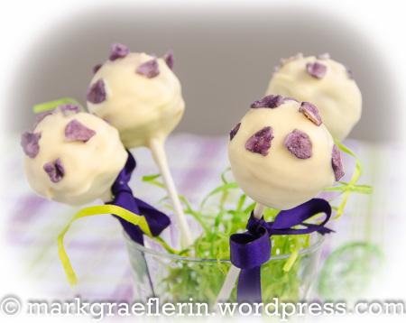 Veilchen Cakepops 3