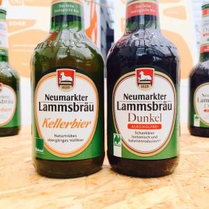 Kellerbier und alkoholfreies Dunkelbier von Lammsbräu