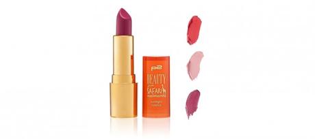 Neue p2 LE Beauty goes Safari April 2015 - Preview - sunlight lipstick