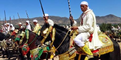 Marokko: wir tollkühnen Reiter