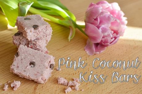 {REZEPT} Pink Coconut Kiss Bars