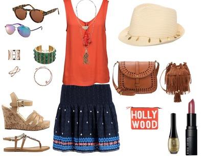 Freizeitoutfit - Coachella Outfit
